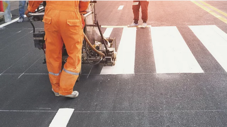  asphalt parking lot striping